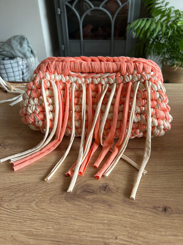 Peaches and Cream Clutch