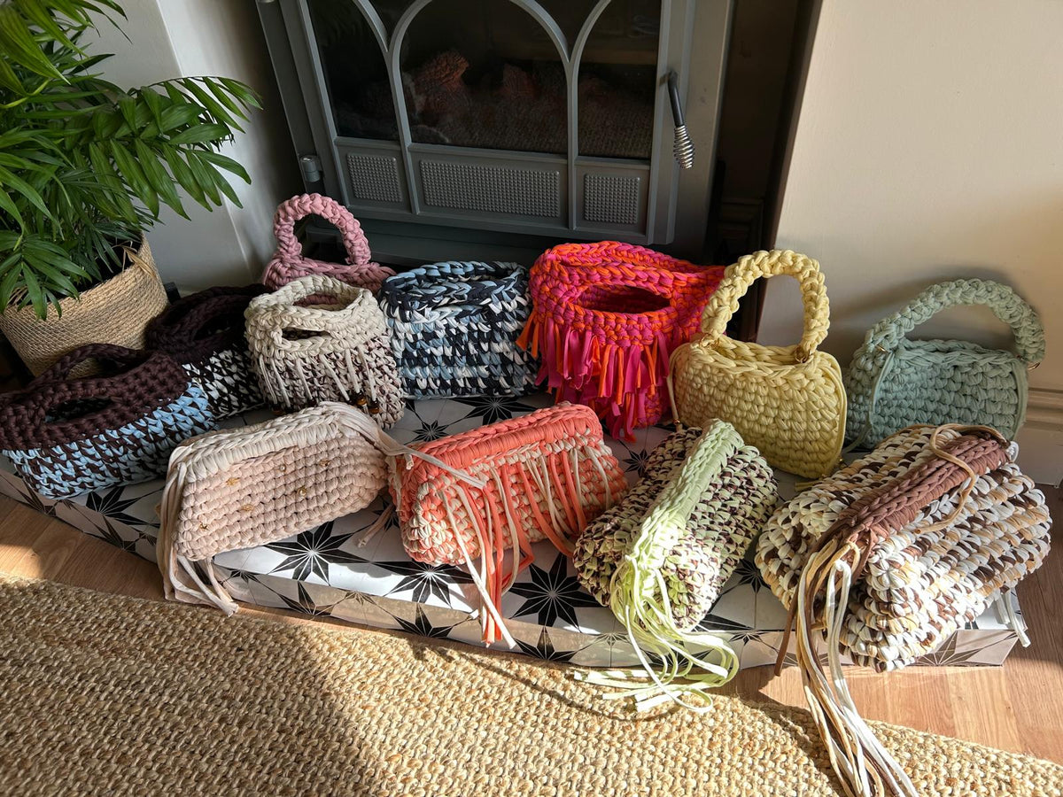 Bespoke handmade bags, made to take everywhere.